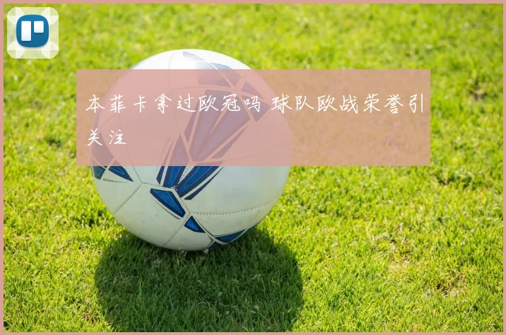 本菲卡拿过欧冠吗 球队欧战荣誉引关注