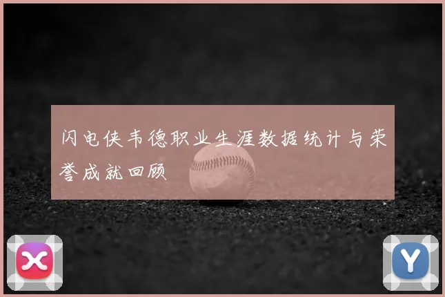 闪电侠韦德职业生涯数据统计与荣誉成就回顾