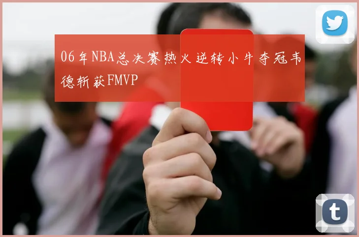 06年NBA总决赛热火逆转小牛夺冠韦德斩获FMVP